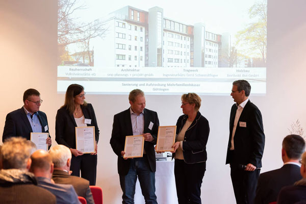 Preisverleihung, Holzbaupreis Niedersachsen 2018