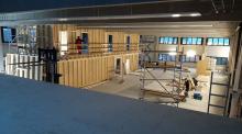 Einbau Bürotrakt in Logistikzentrum