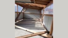Carport am Haken versetzt